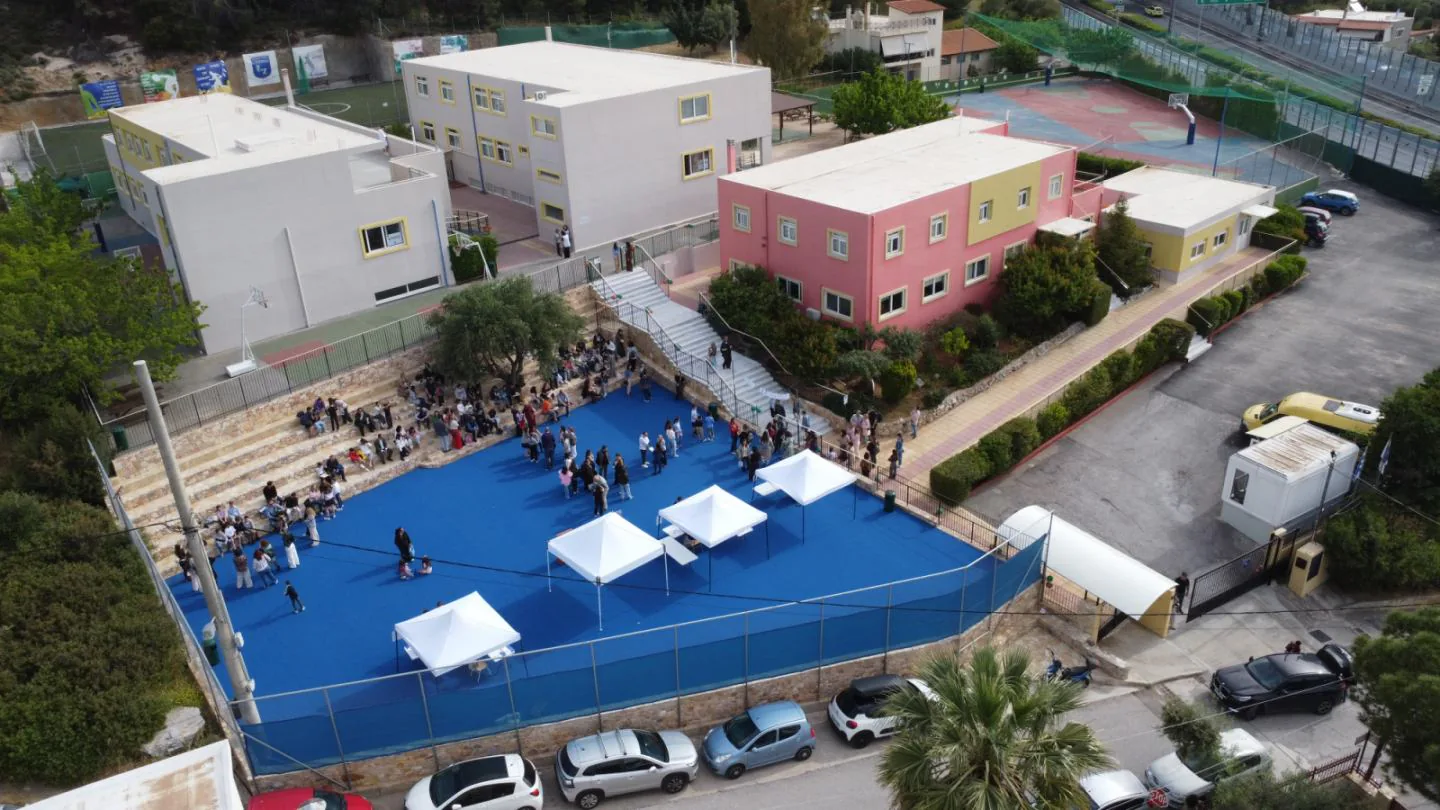 Οι εγκαταστάσεις των Εκπαιδευτηρίων Ν. Ζαγοριανάκου στα Γλυκά Νερά